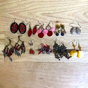 10 piece earring lot